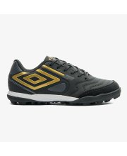 22 Chuteira Society Umbro Pro 5 Bump Club Preta/Dourado